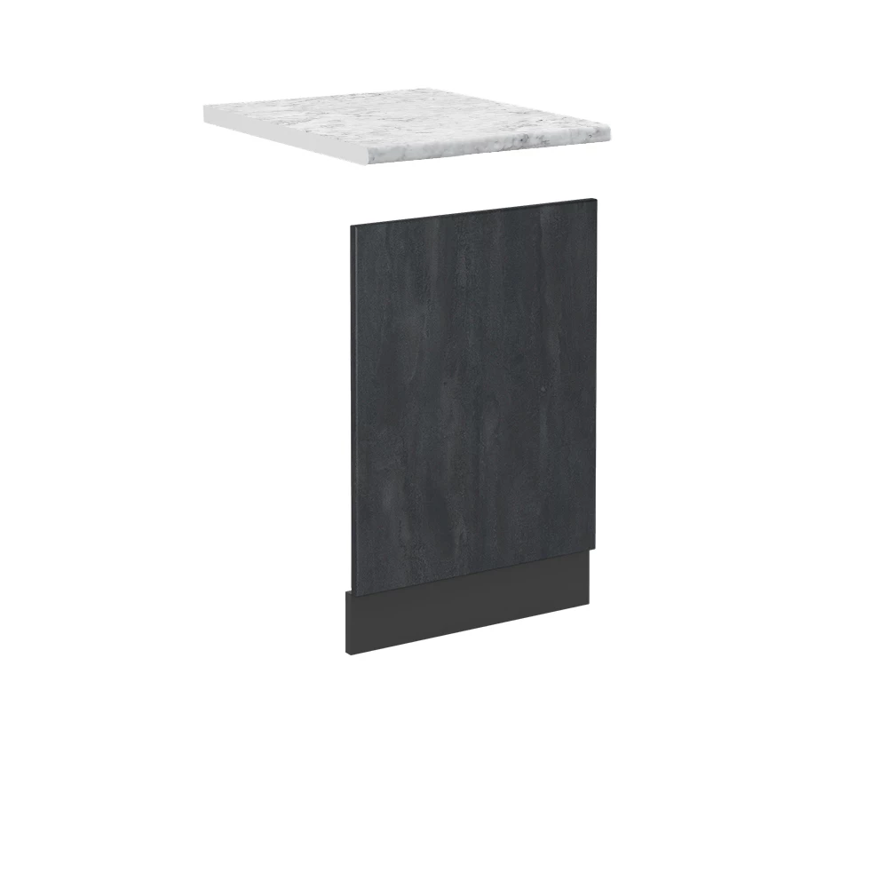 Vicco Kuhinjski namještaj Schwarz Beton 45 cm RP Mramor, R-Line