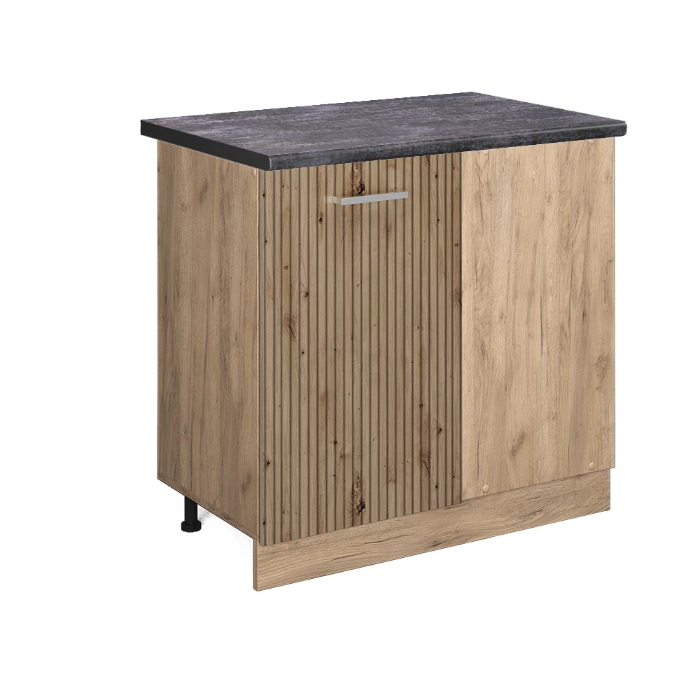 Vicco Dulap de colț Stejar artizanal 86cm, R-Line