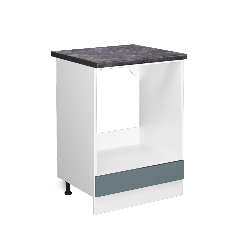 Vicco Armário para forno Azul-cinza 60cm, R-Line