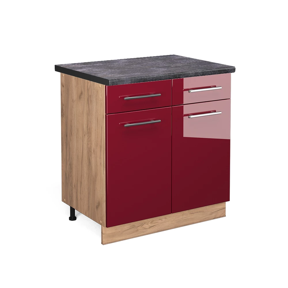 Vicco sjajni bordo 80 cm , RP Antracit, Fame-Line