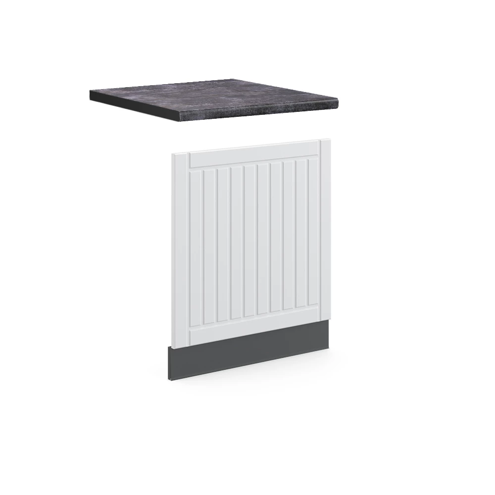 Vicco Panou frontal Casă de țară albă 60cm, Fame-Line