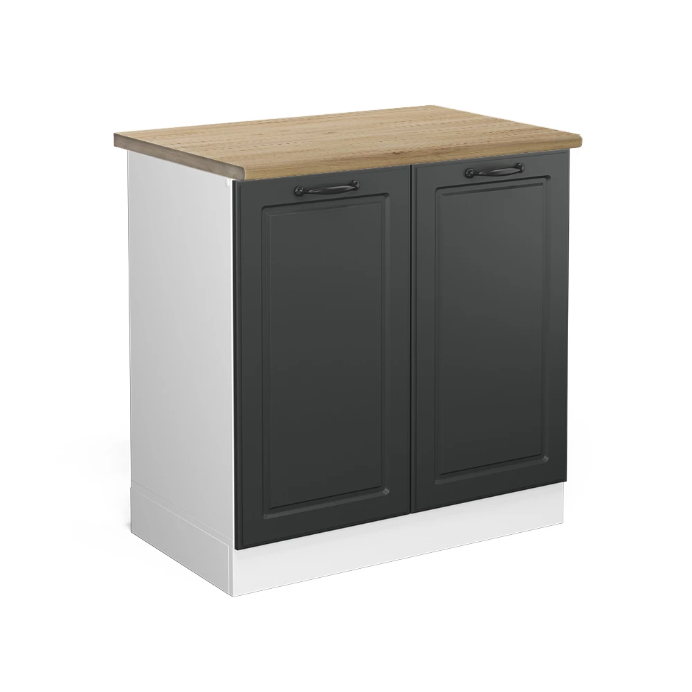 Vicco Pesualtaan kaappi Antrasiitti maalaistalo 80cm, R-Line