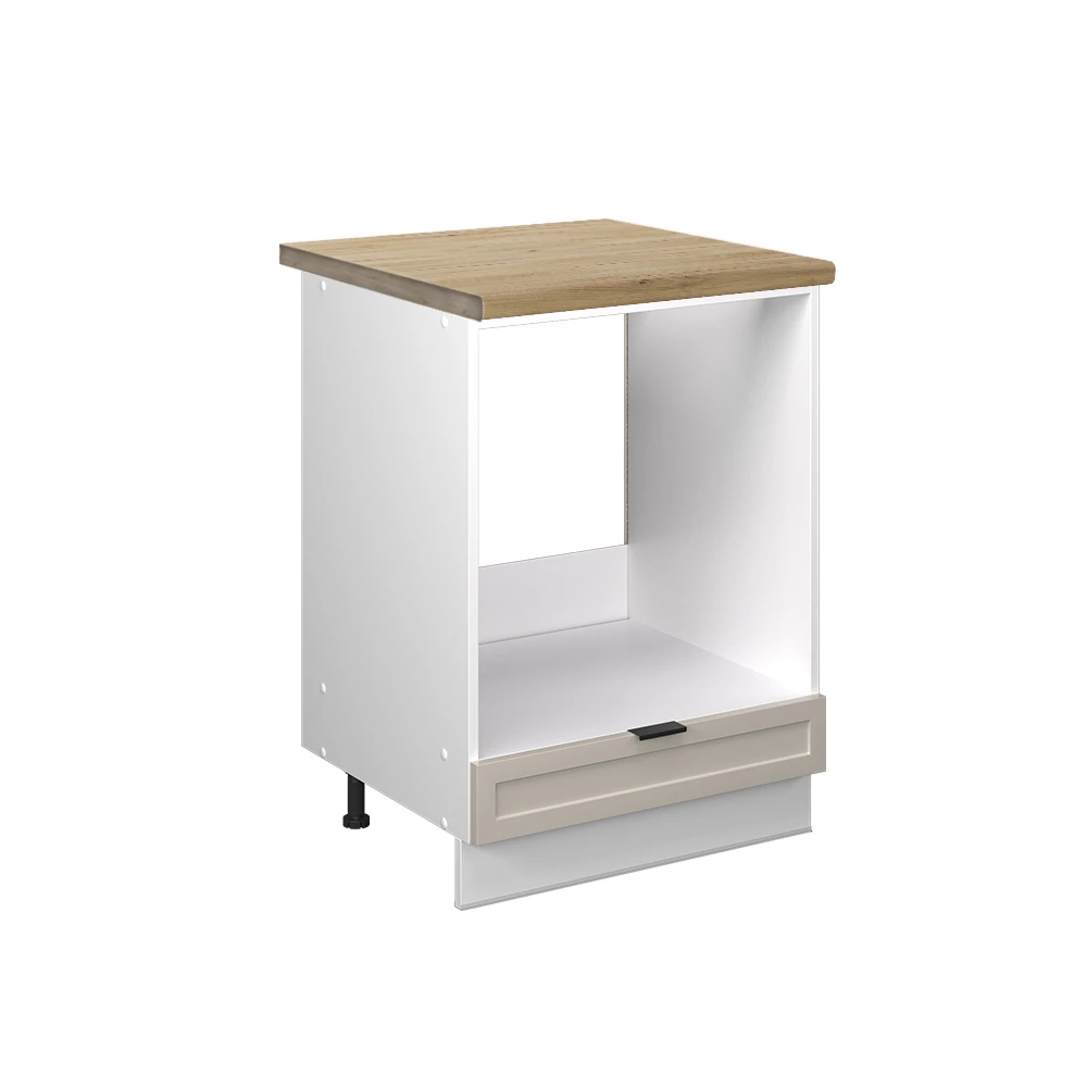 Vicco liesimuutoskaappi "Fame-Line", harmaa-beige, 60 cm, AP tammi