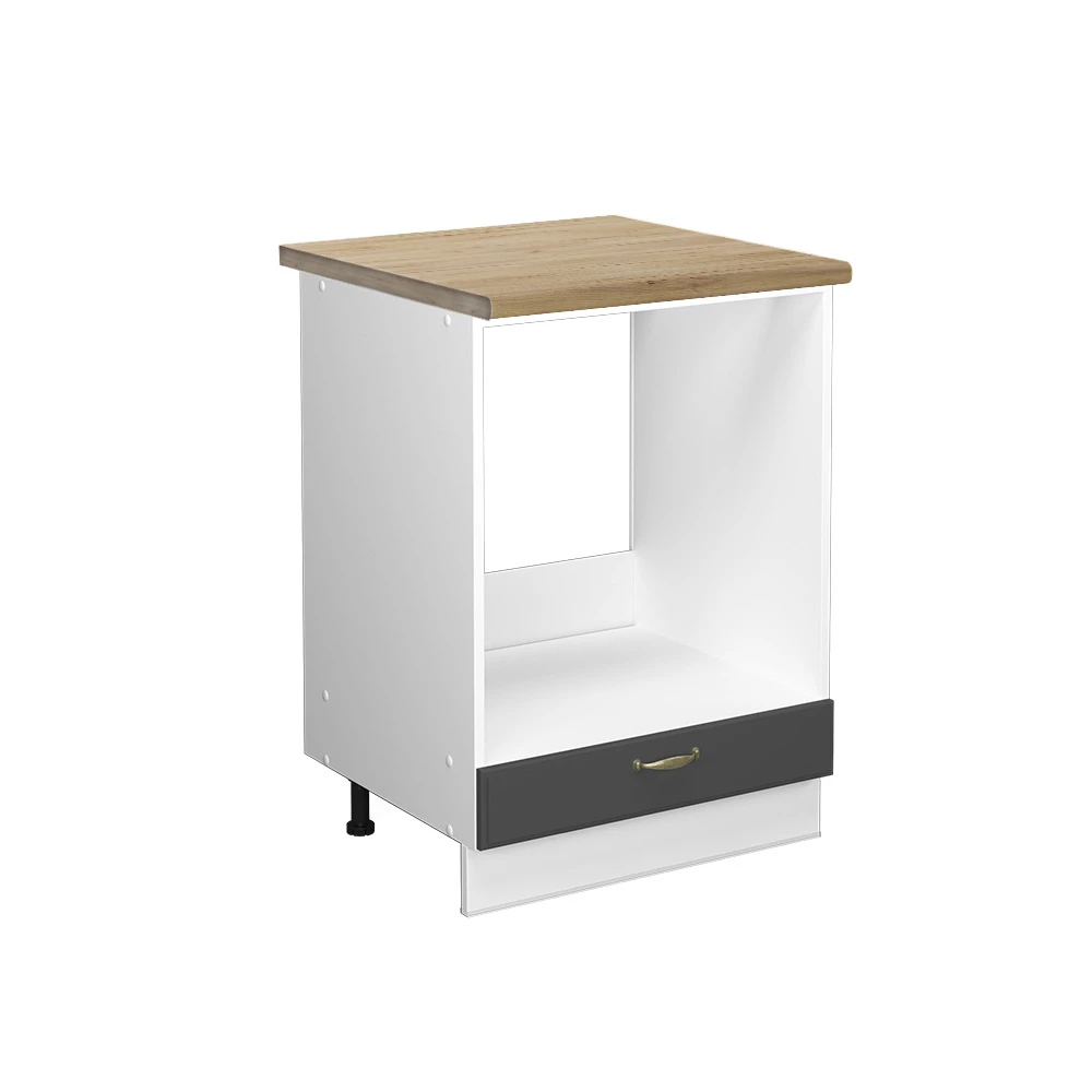 Vicco Armário para forno Ouro antracite 60cm, Fame-Line