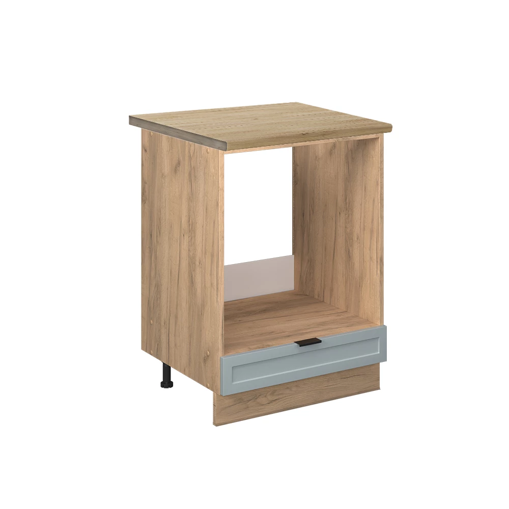Dulap de transformare a sobei Vicco "Fame-Line", albastru-gri deschis, 60 cm, stejar AP