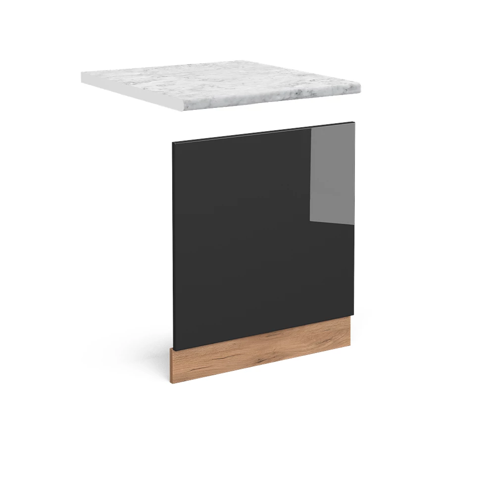 Vicco Painel frontal Antracite alto brilho 60cm, R-Line