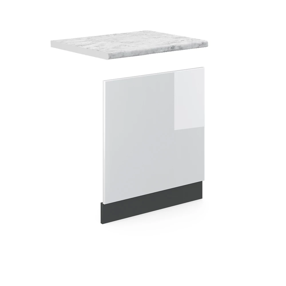 Painel frontal in Branco alto brilho on white background