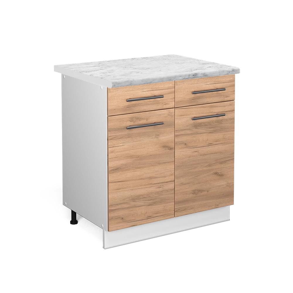 Vicco Köksunderskåp Goldkraft ek 80cm, Fame-Line