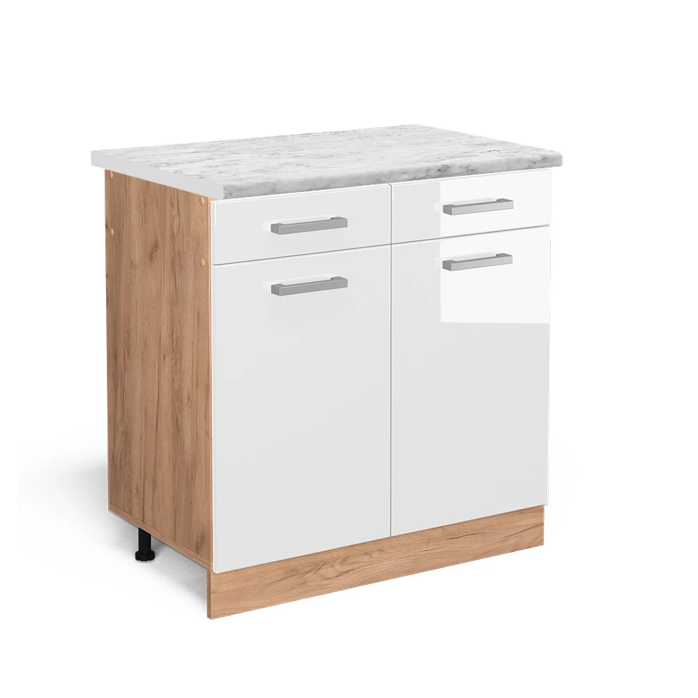 Sobuy Fsb78-w Meuble Micro-ondes Buffet Commode Sur Roulettes Multi Rangement Avec 3 Portes 1 Tiroir 1 Compartiment Pour Cuisine Salon