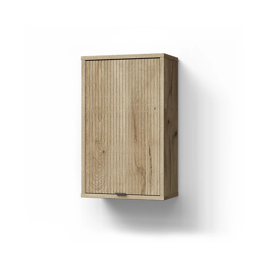 livinity® Badschrank Viking Oak 40 x 65 cm mit 2 Regalböden, ATERNO