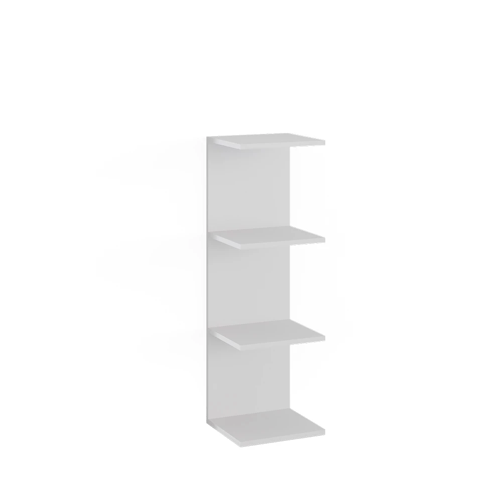 Vicco Etagère Blanc 30x95cm, Paolo