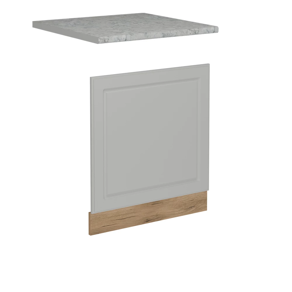 Vicco Front Panel Raul, Red/White, 60 Cm Without Worktop - View #8