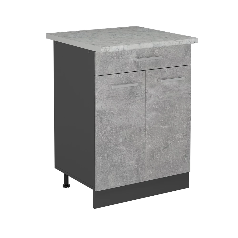 Vicco Küchenunterschrank beton 60 cm RP Mramor, R-Line