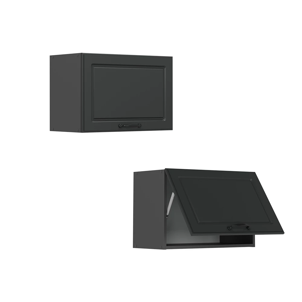 Hangkast R-Line Antraciet landhuis 60 cm Plat Vicco