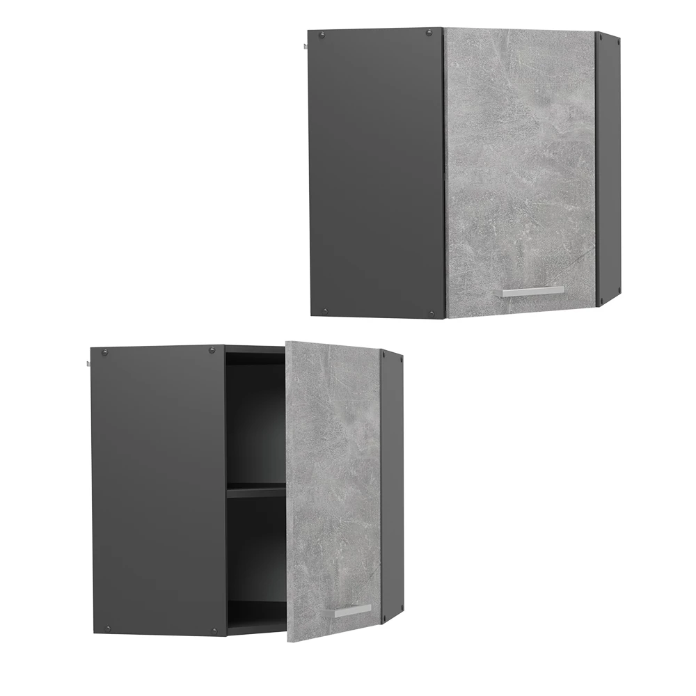 Elément haut de cuisine R-Line Béton 57cm Vicco