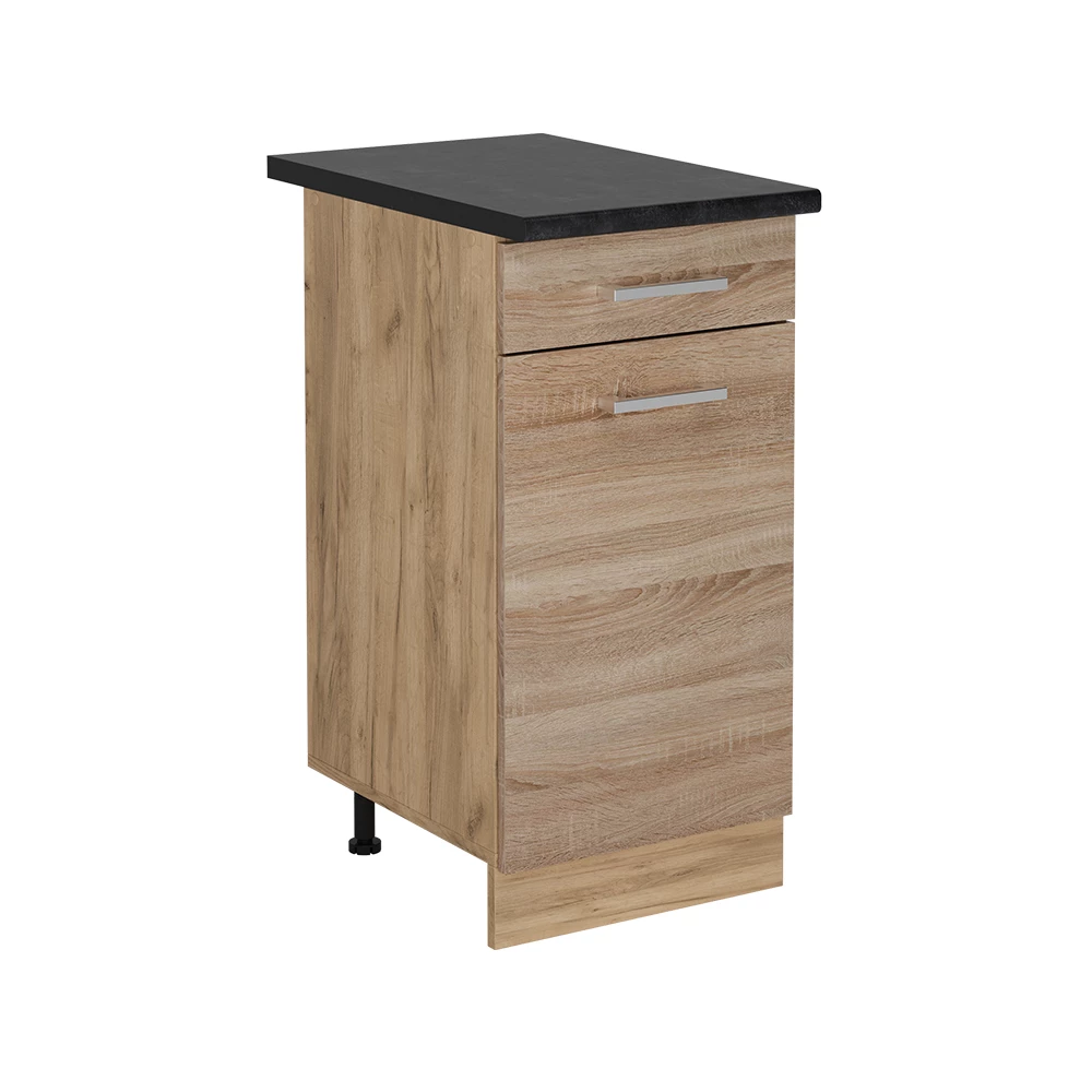 Vicco Dulap de bază pentru bucătărie Sonoma 40cm, AP Antracit, R-Line
