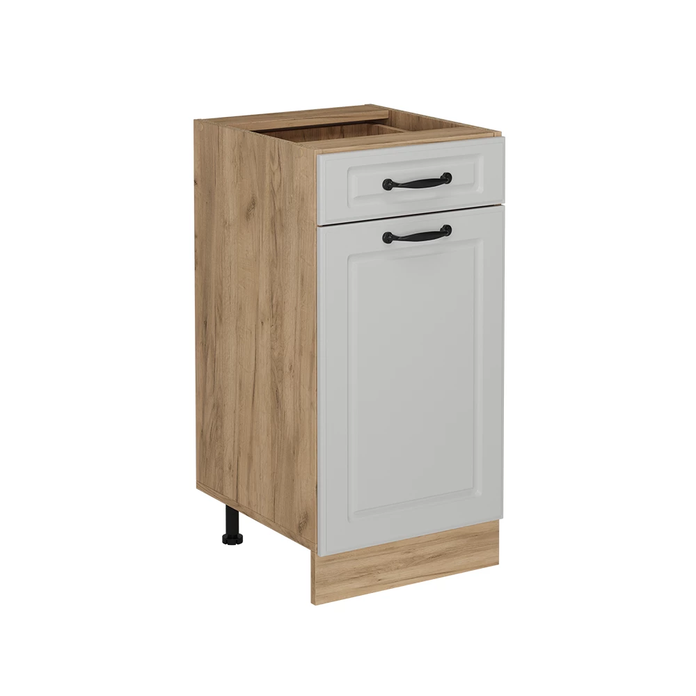 Keukenonderkast in Wit Landhuis on white background