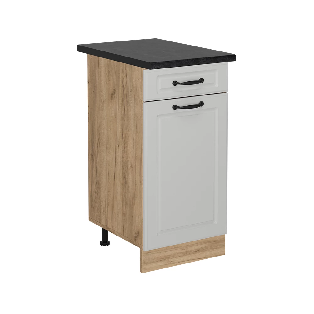 Keukenonderkast in Wit Landhuis on white background