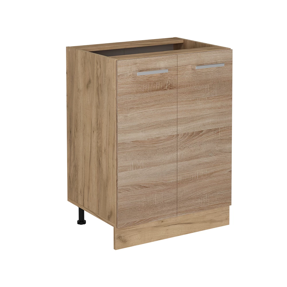 Mobiletto base cucina in Sonoma on white background