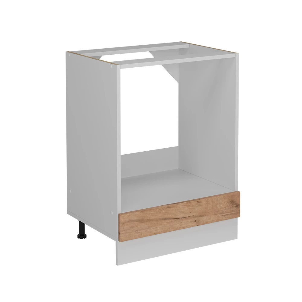 Vicco Ovenombouwkast Krachtige eik goud 60 cm zonder werkblad, R-Line