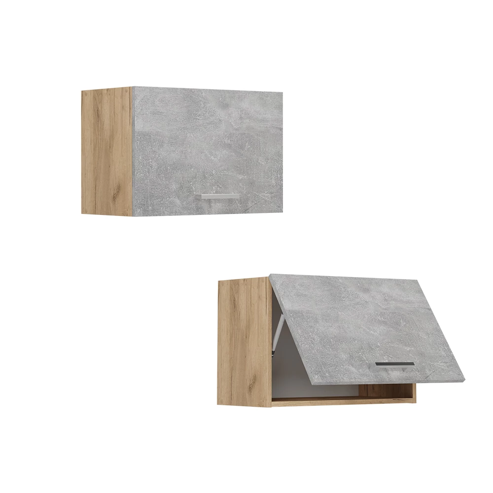 Hängeschrank R-Line Beton 60 cm Flach Vicco