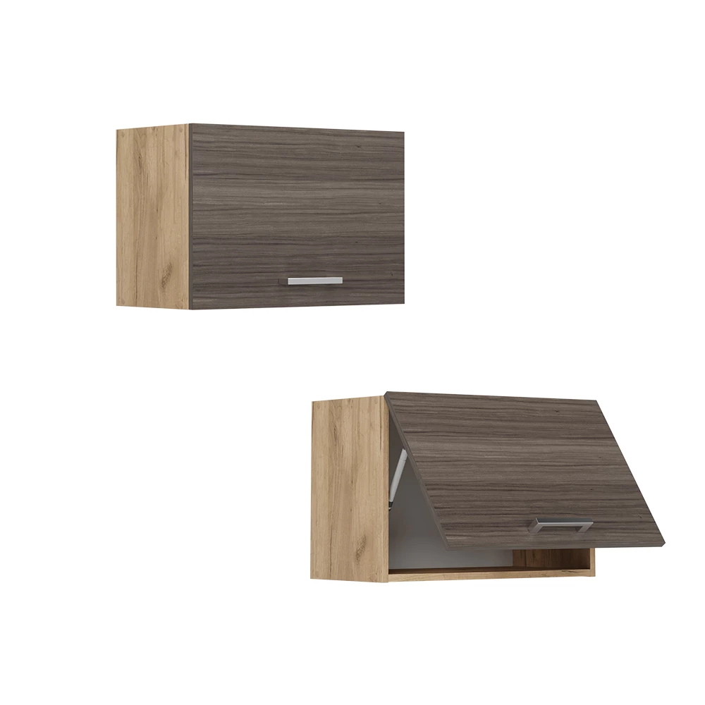 Elément haut de cuisine R-Line Gris noble 60cm Plat Vicco