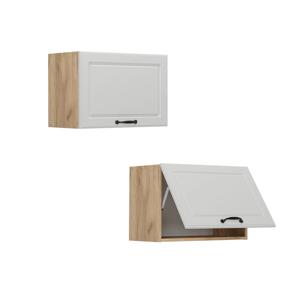 Hangkast R-Line Wit Landhuis 60 cm Plat Vicco