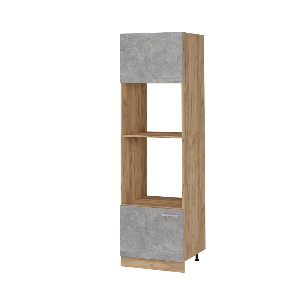 Vicco Mikrowellenschrank beton 60 cm, R-Line