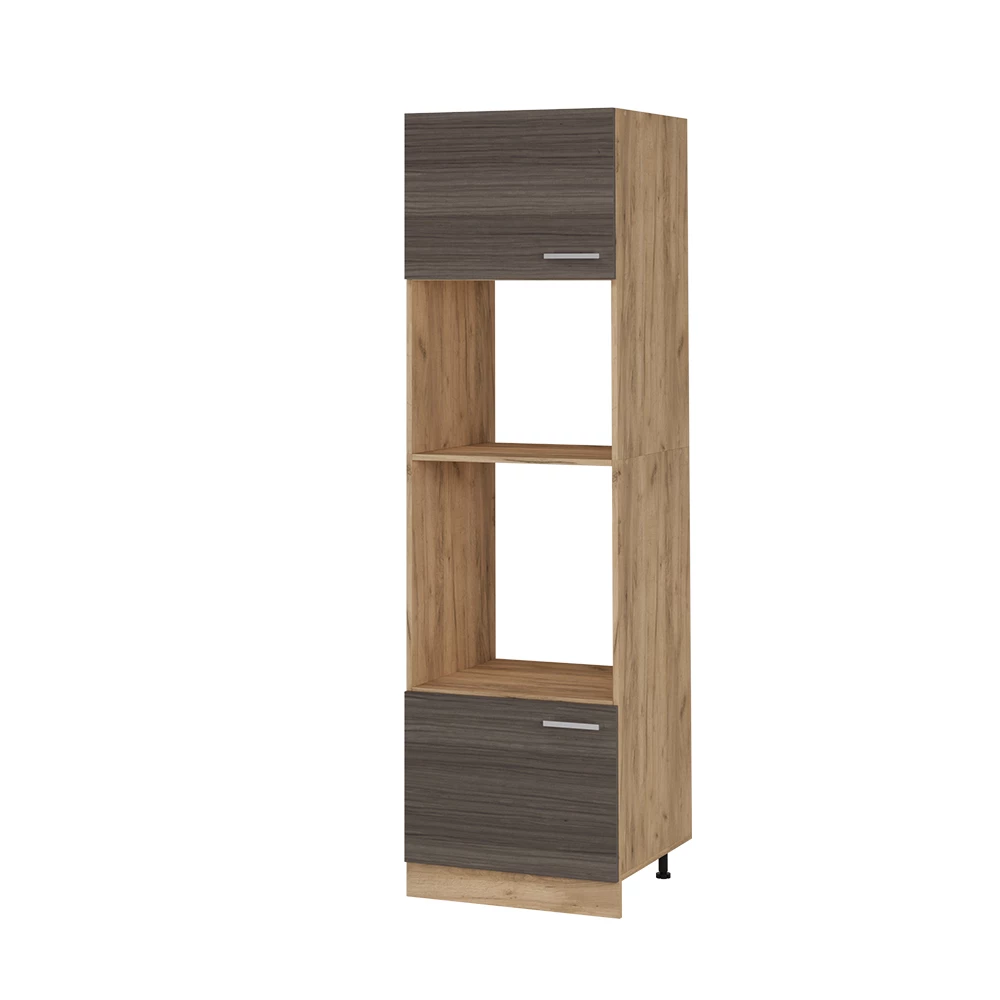 Vicco Dulap cu microunde Gri nobil 60cm, R-Line