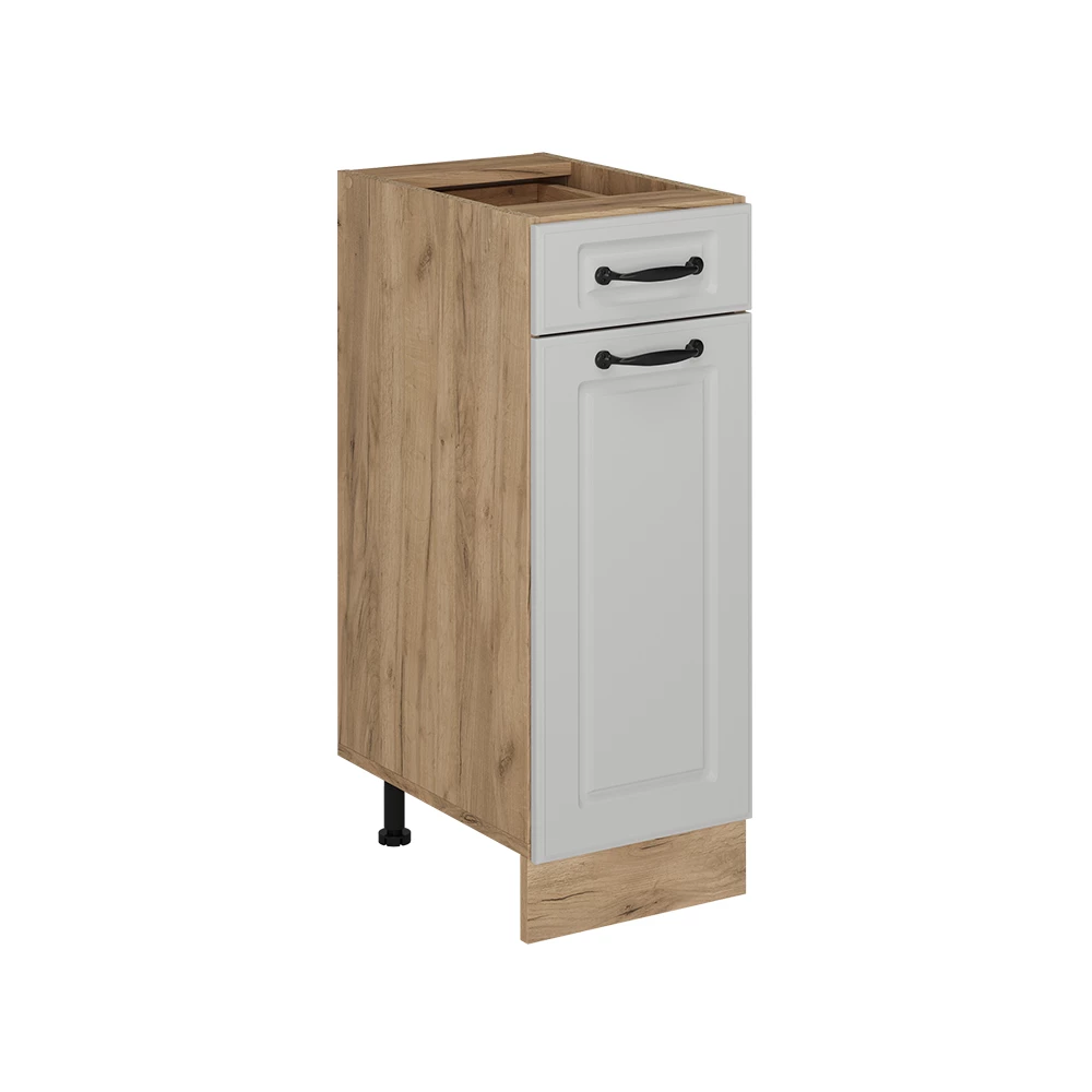 Keukenonderkast in Wit Landhuis on white background