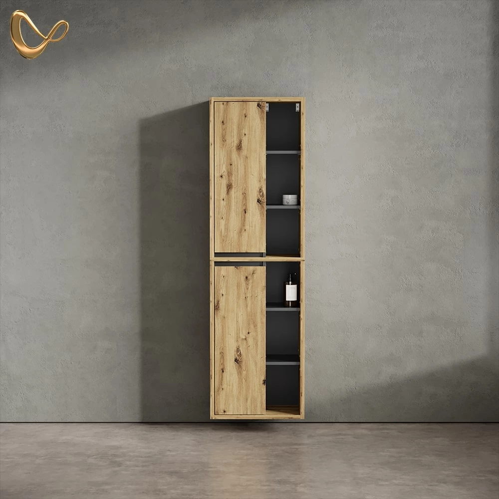 Badschrank Vomano Artisan-Eiche 50 x 170 cm livinity®