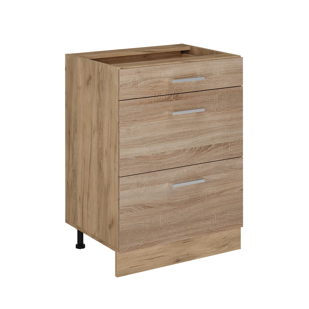 Cuisine Intégrée Vicco R-Line Blanc Sonoma - Bloc Cuisine Moderne - Neuf