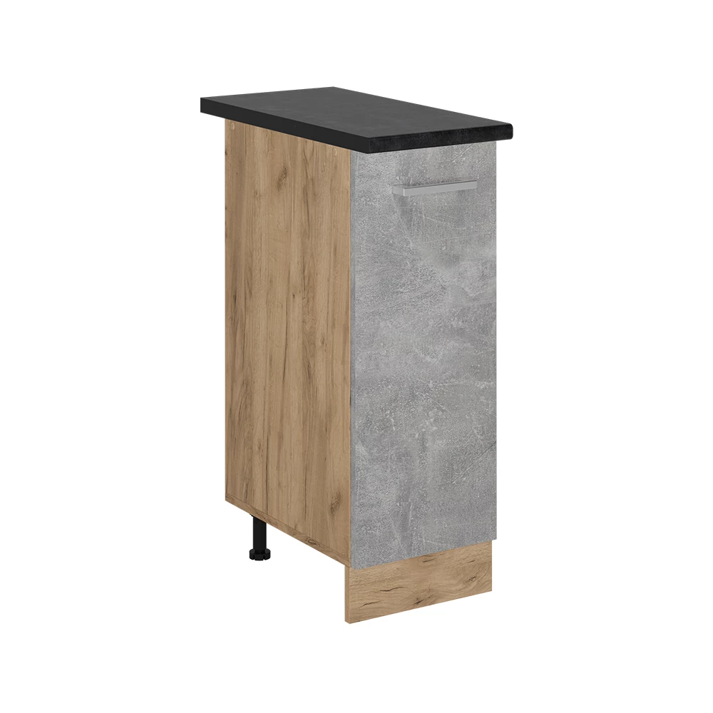 Apotheekkast in Beton on white background