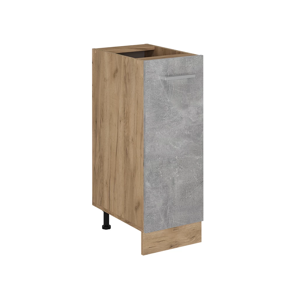 Apotheekkast in Beton on white background