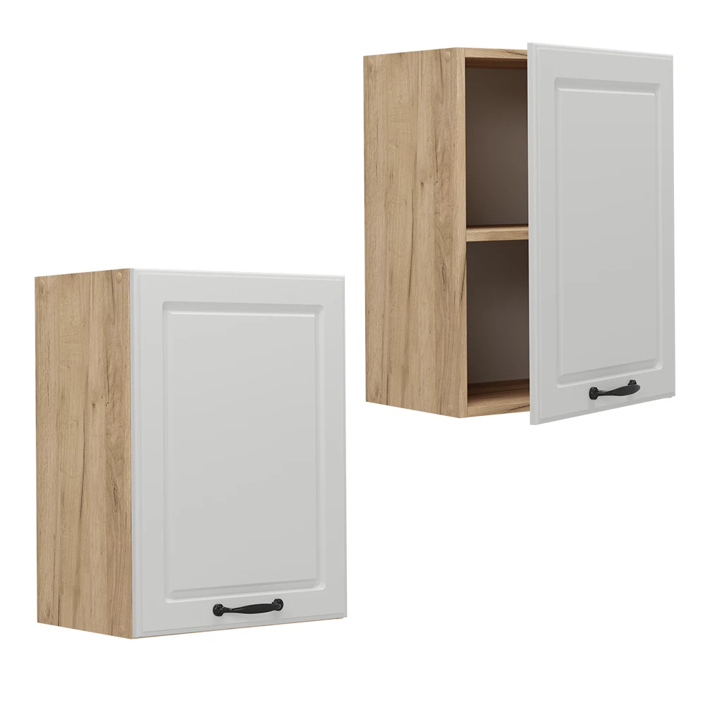 Hangkast R-Line Wit Landhuis 45 cm Vicco