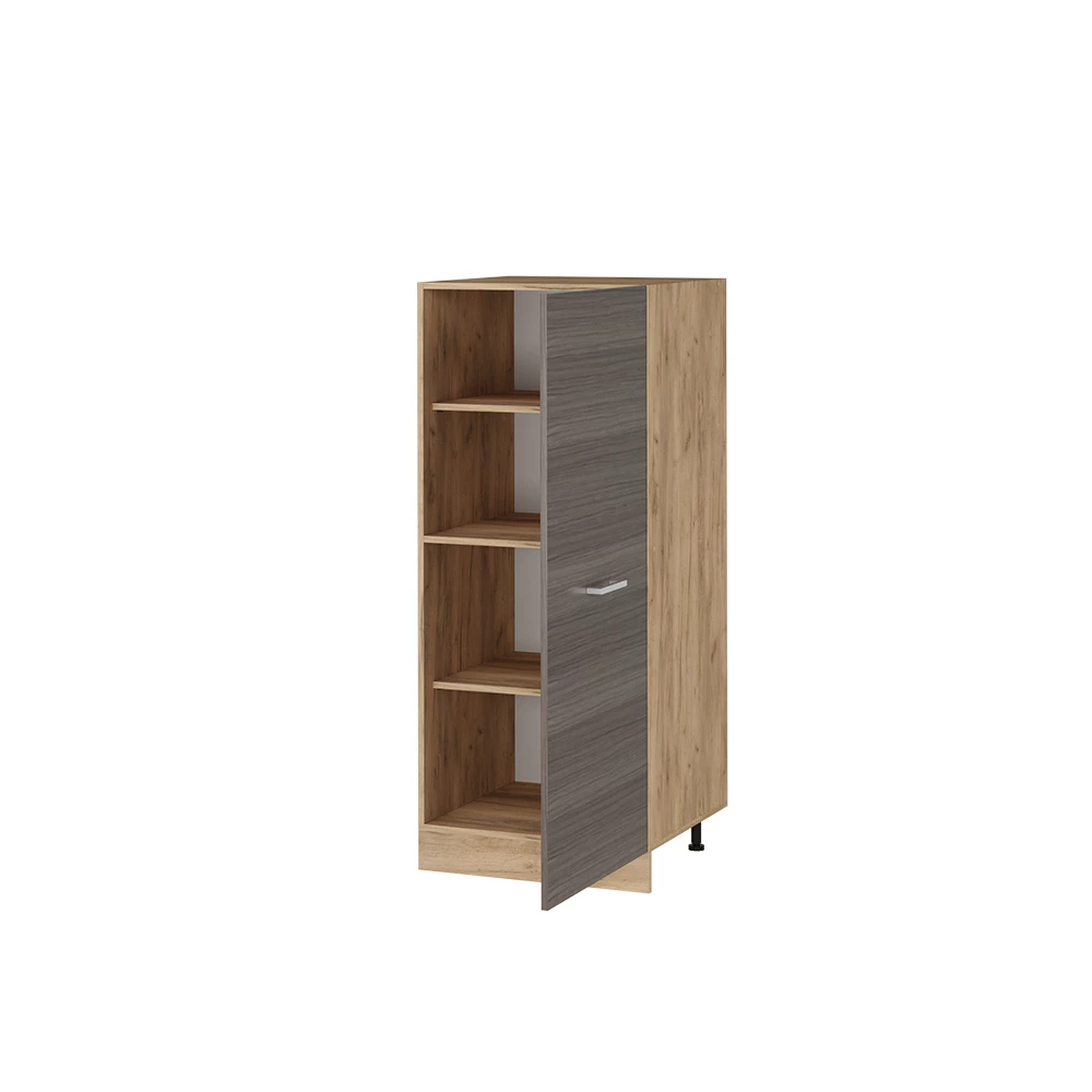 Mobile per forno da incasso in Grigio nobile on white background with decorative elements