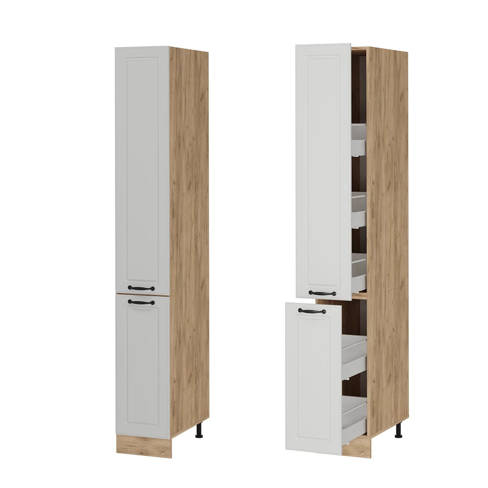 Meuble haute de cuisine R-Line Blanc campagne 30cm Vicco