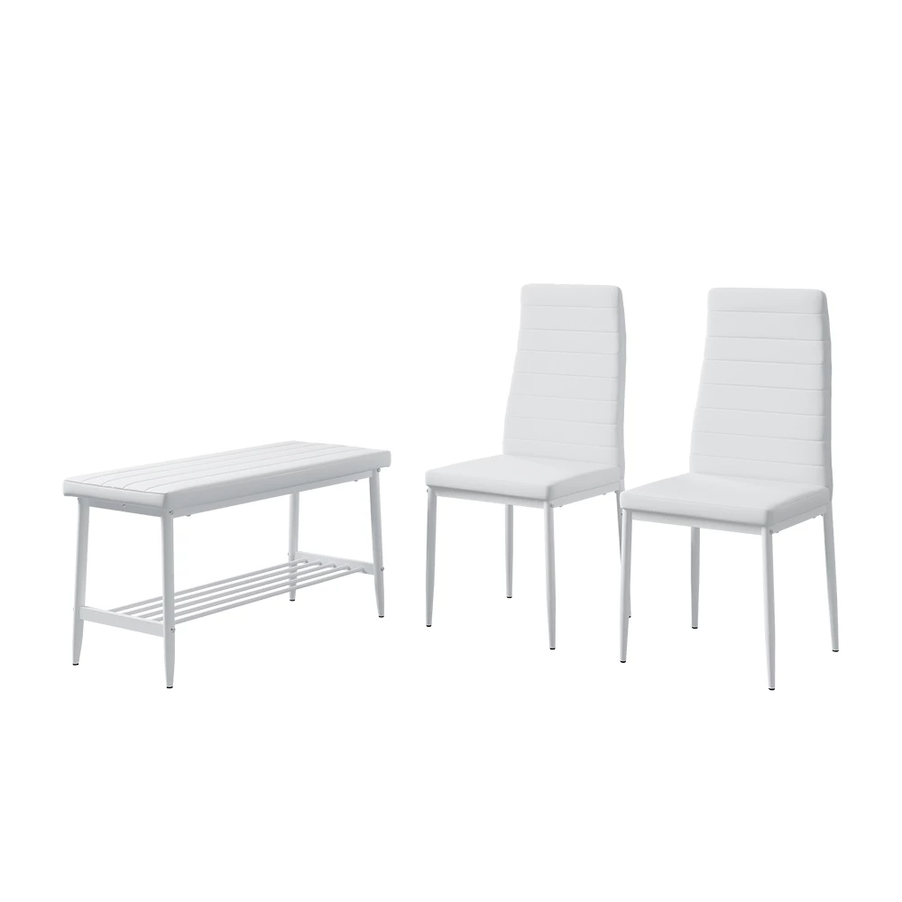 Vicco Klop in stol Bela 85 x 46.5 cm 3-delni komplet, Grand