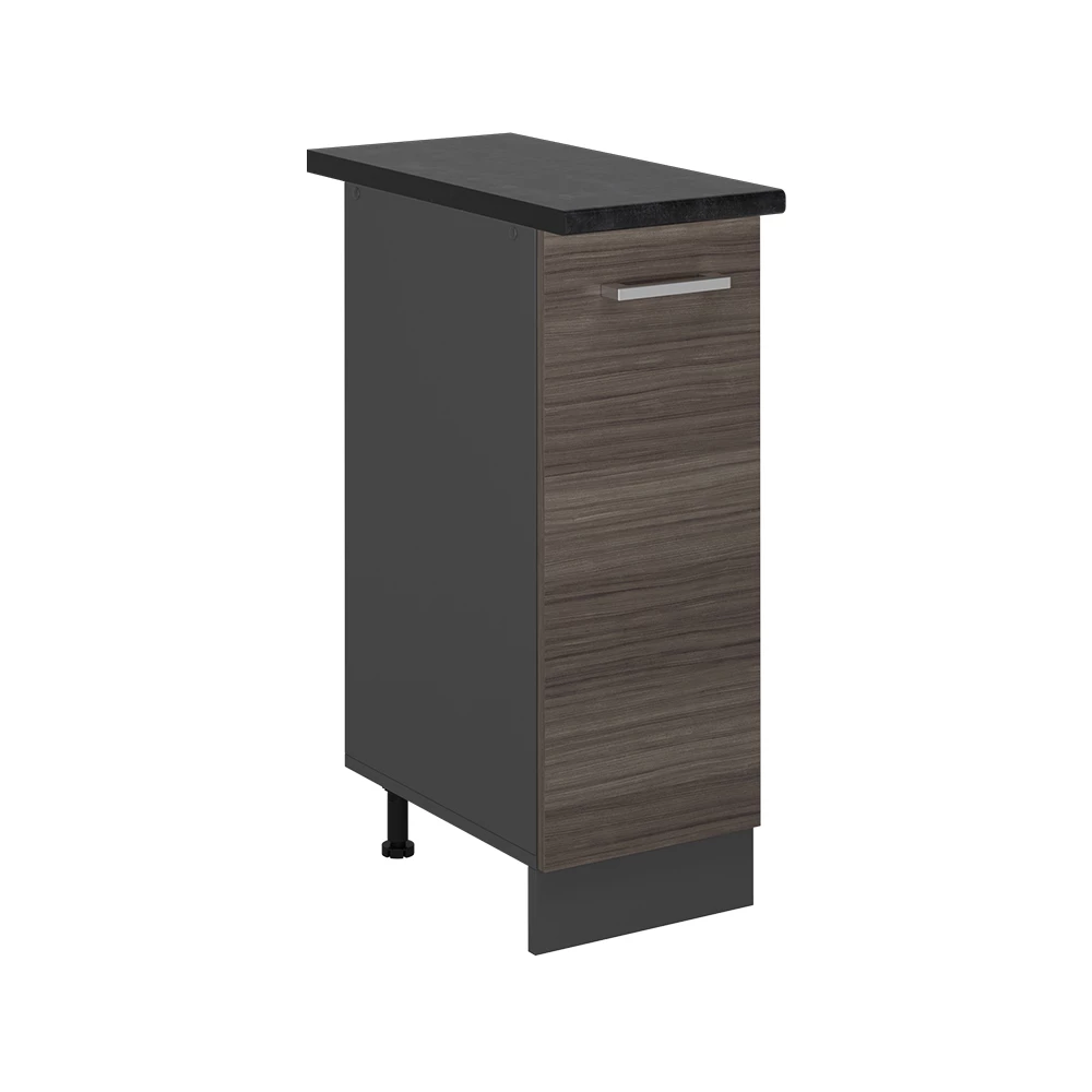 Armoire à pharmacie en Gris noble sur fond blanc