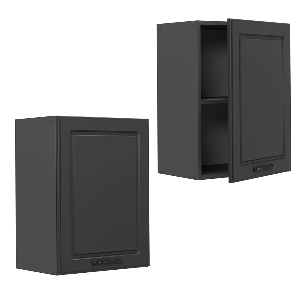 Hängeschrank R-Line Anthrazit Landhaus/Anthrazit 45 cm Vicco