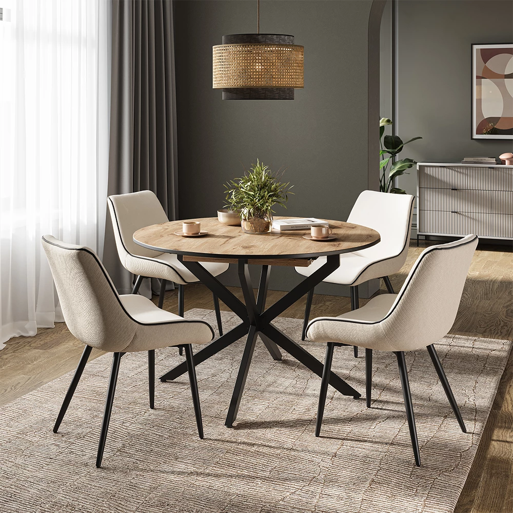 Vicco Blagovaonska stolica bežičasto 4er Set, Eleganza