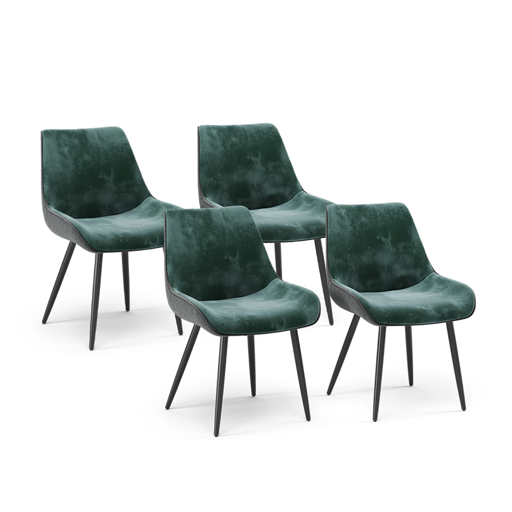 Vicco Ruokailutuoli Vihreä Sarja 4 kpl, Eleganza