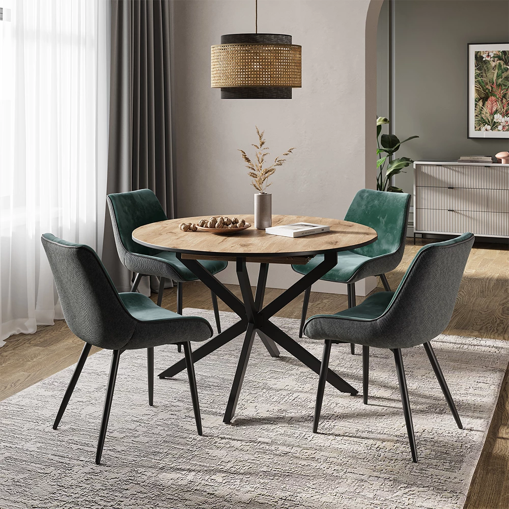 Vicco Ruokailutuoli Vihreä Sarja 4 kpl, Eleganza