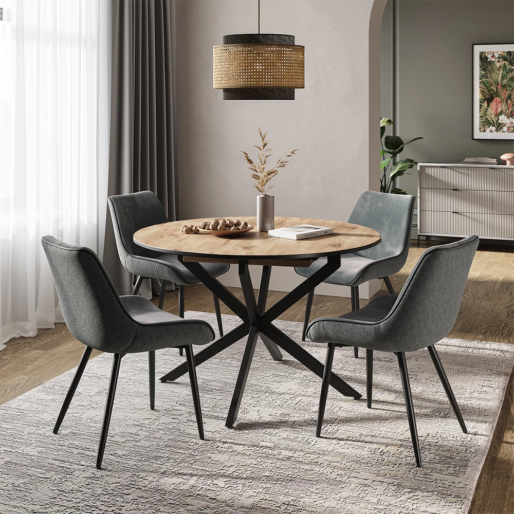 Vicco Étkezőszék Antracit 4 darabos készlet, Eleganza