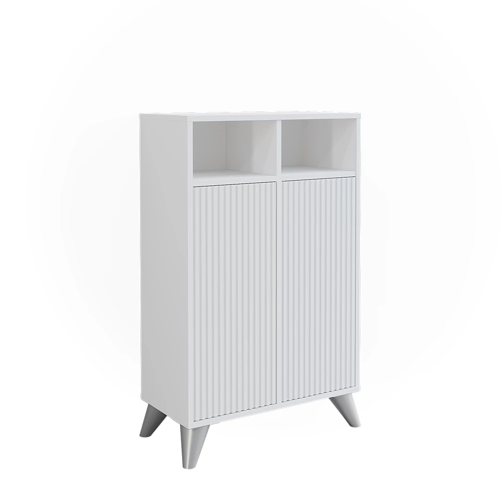 Vicco Bianco 60 x 97 cm con 2 porte, Leano