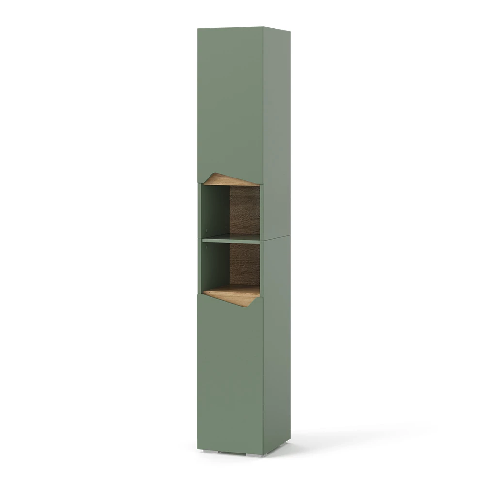 Vicco Green/Artisan 30 x 180 cm With doors and open compartments, Marelle