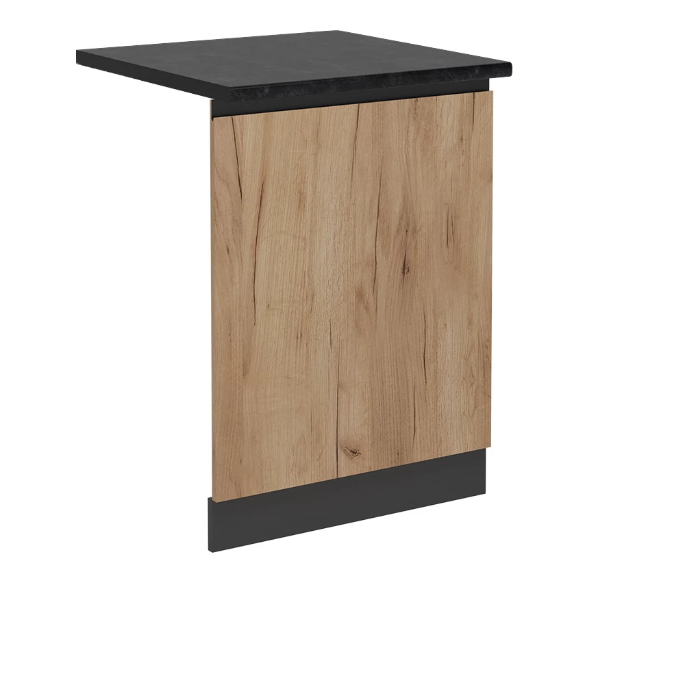 Vicco Geschirrspülblende "R-Line", hrast Goldkraft, 60 cm , RP Antracit
