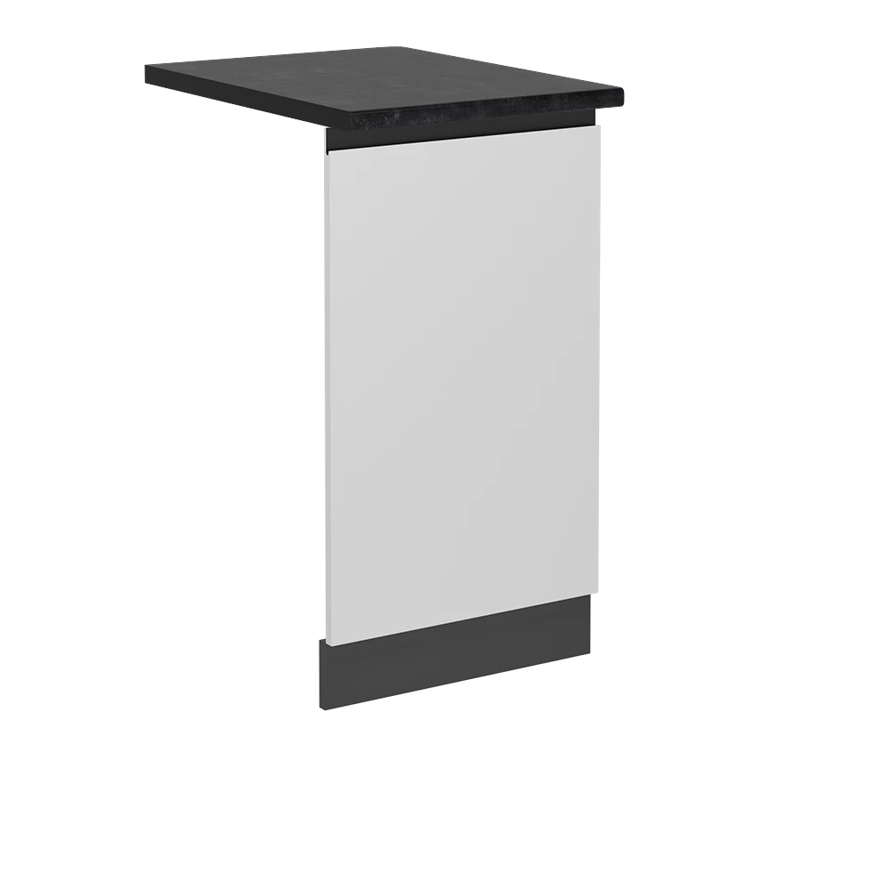 Vicco Sprednja plošča pomivalnega stroja "R-Line", Bela, 45 cm , DP Antracit