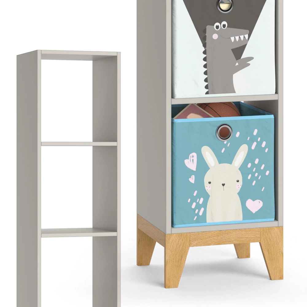Vitalispa Kinderregal Cashmere-Eiche 35.2 x 159.5 cm, Malia