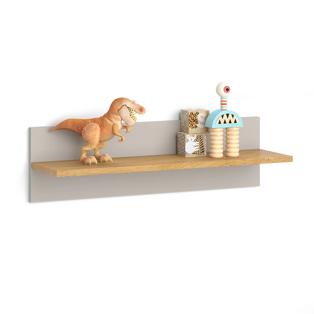Vitalispa Étagère murale Chêne cachemire 70x20cm, Malia